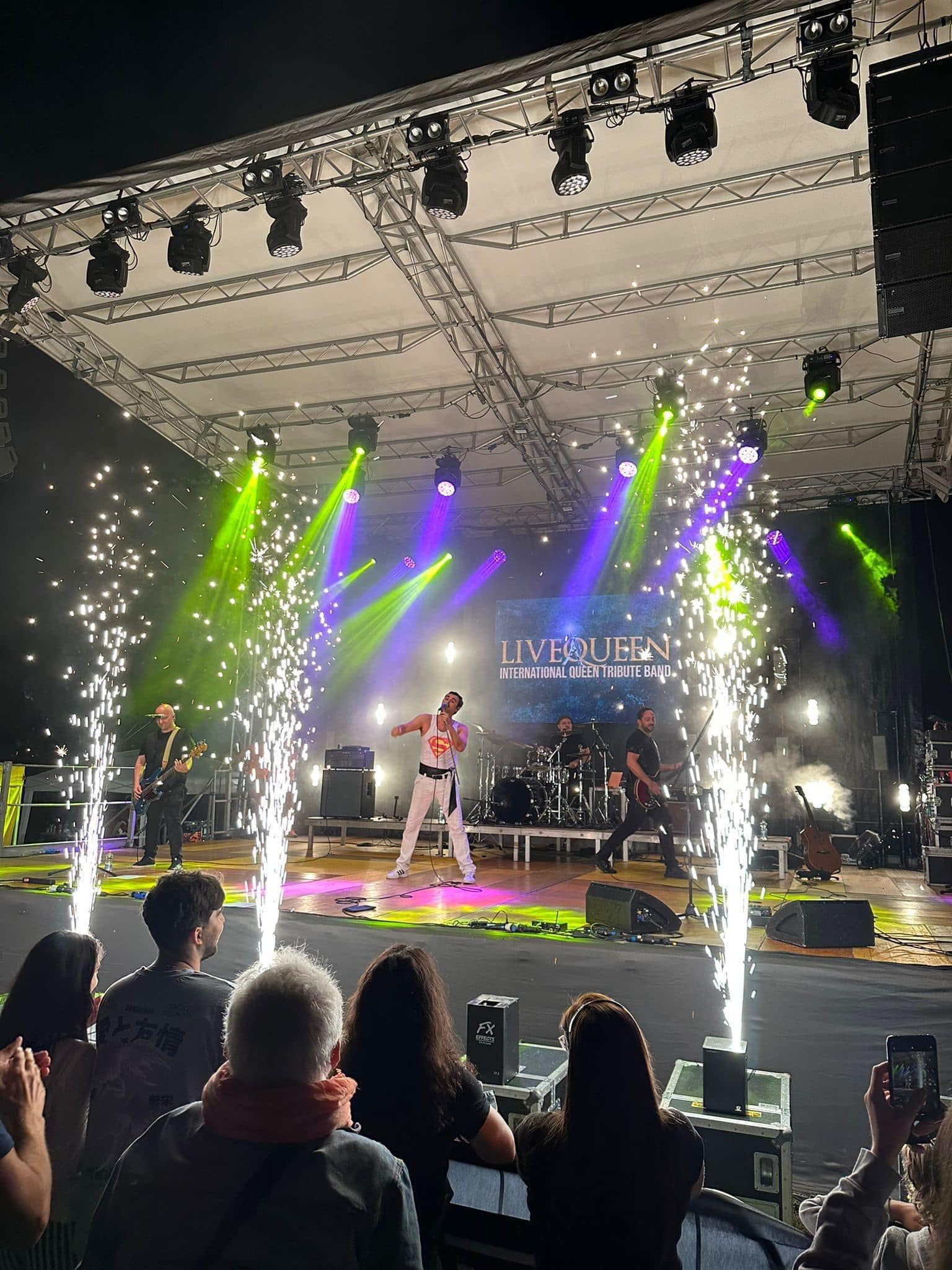 Fotografija iz galerije nastopov Queen tribute skupine Live Queen